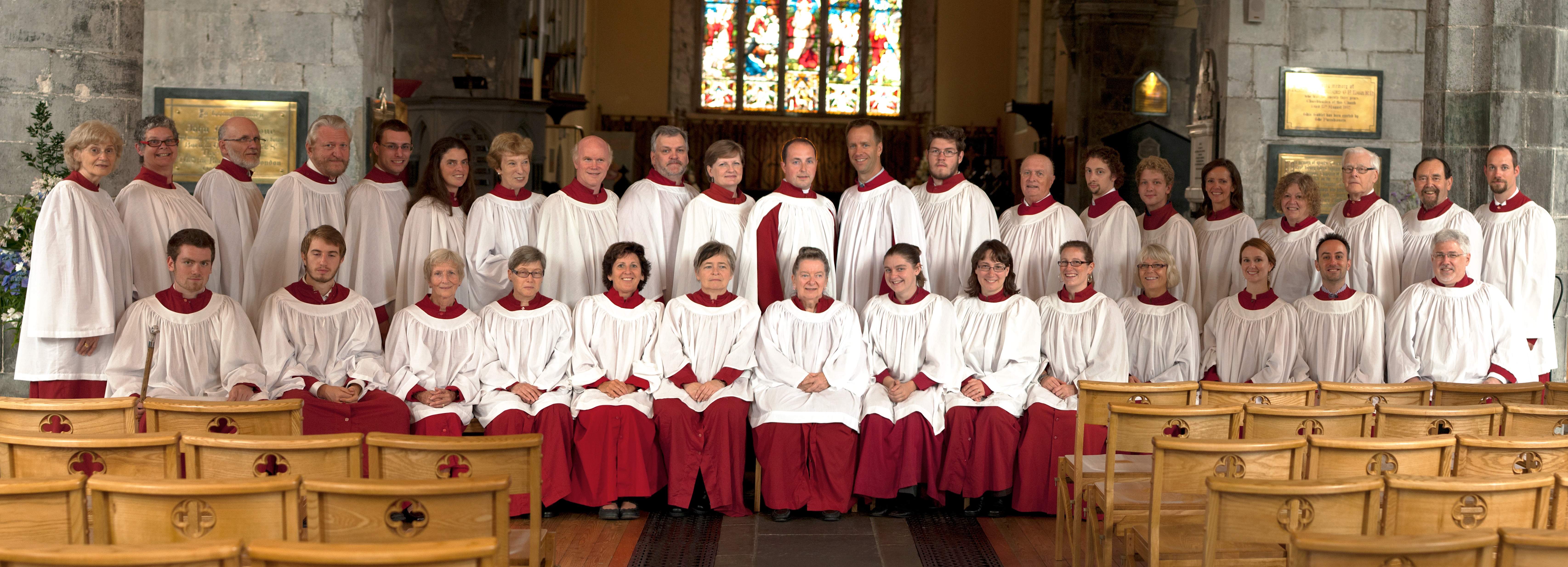 2012 St Patrick’s Cathedral group photo (taken at St Nicholas Collegiate Church, Galway)